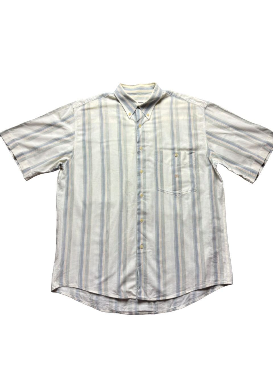 Camisa corta Burberrys vintage 4 a rayas
