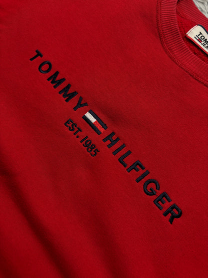 Sudadera Tommy Hilfiger cuello redondo - Large