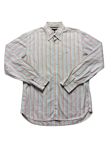 Camisa a rayas Tommy Hilfiger 80’s Two Ply Cotton - Medium