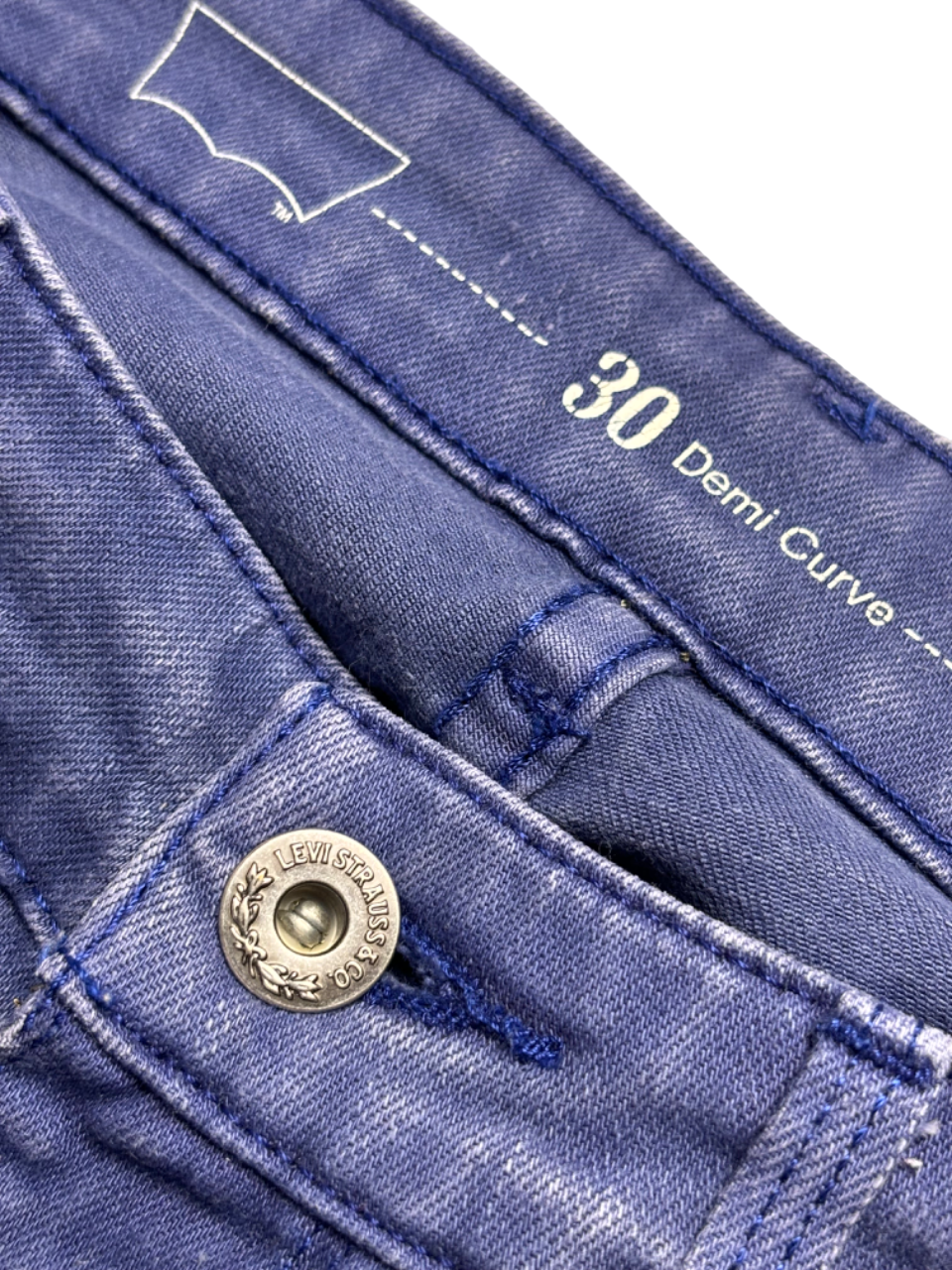 Pantalon Levis 30 Demi Curve retro 00s - Small