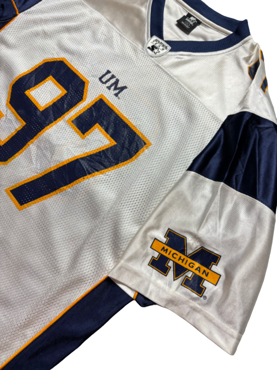 Camiseta Starter X NFL Michigan Wolverines 97 retro USA - Large