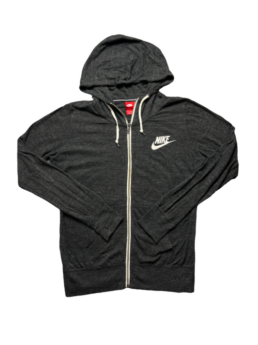 Sudadera cremallera Nike vintage granulada - Small