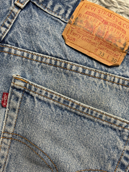 Short vaquero Levis Strauss 505 W33 retro 00s - Medium