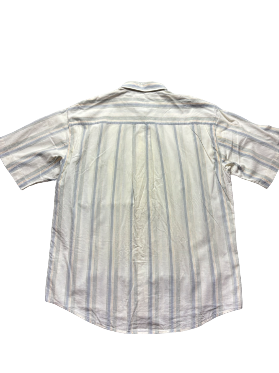 Camisa corta Burberrys vintage 4 a rayas