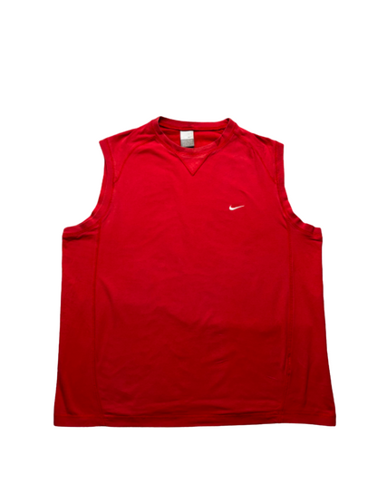 Camiseta de tirantes Nike retro logo bordado 00s - XL