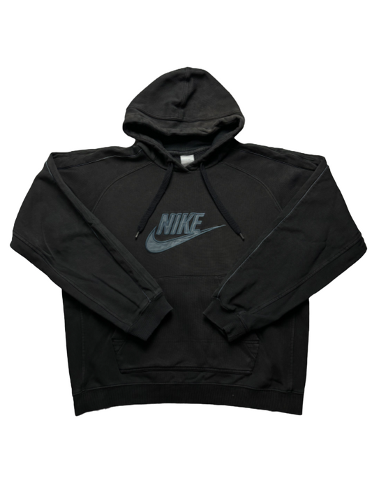 Sudadera hoodie Nike retro logo bordado 00s - Medium