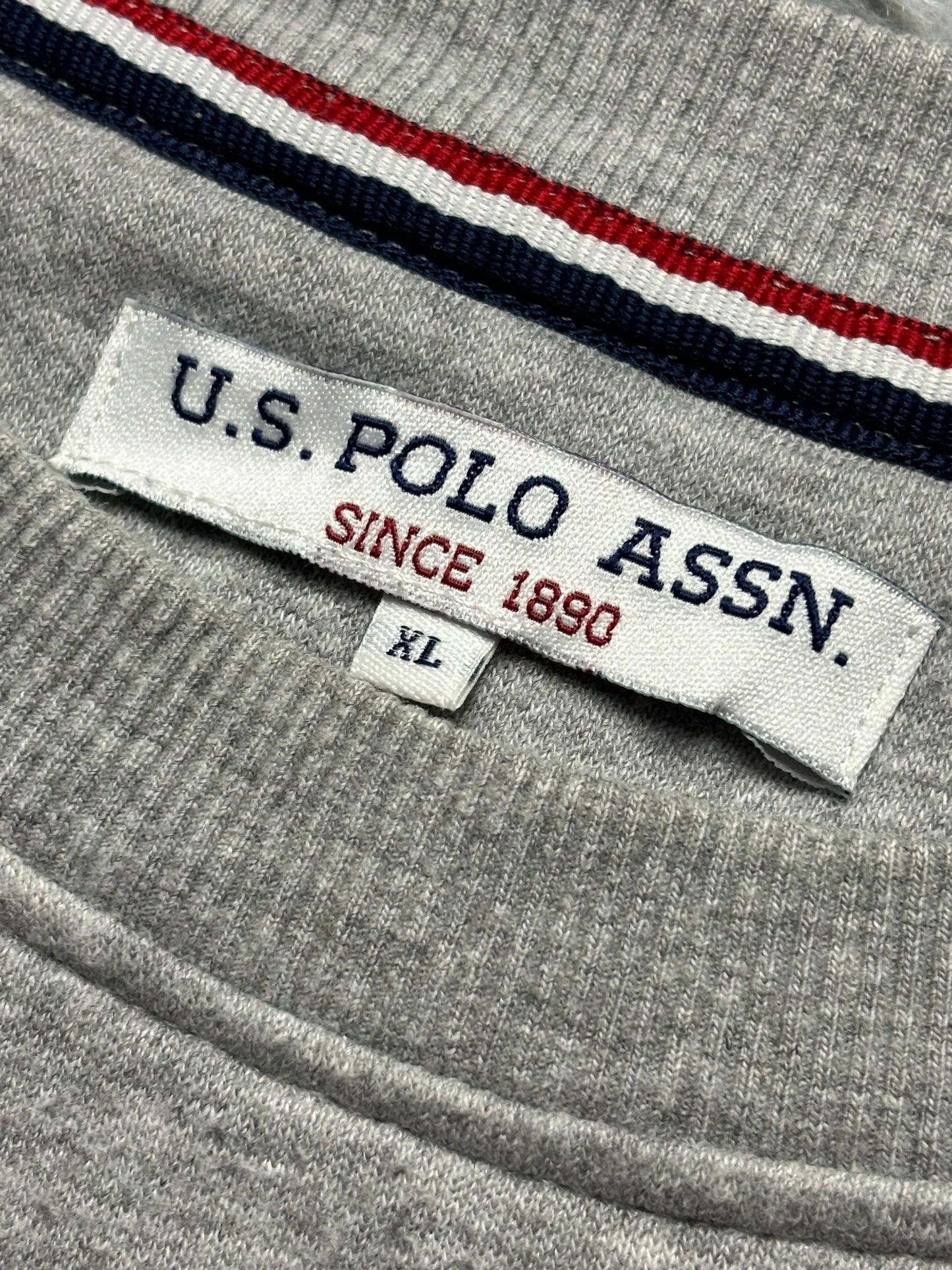 Sudadera cuello redondo U.S. Polo Assn. retro - XL