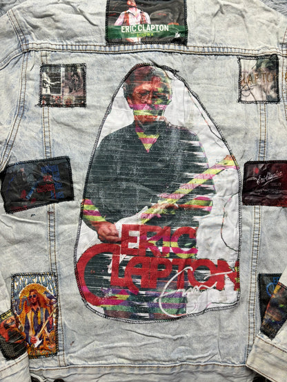 Cazadora vaquera custom Eric Clapton vintage - Small