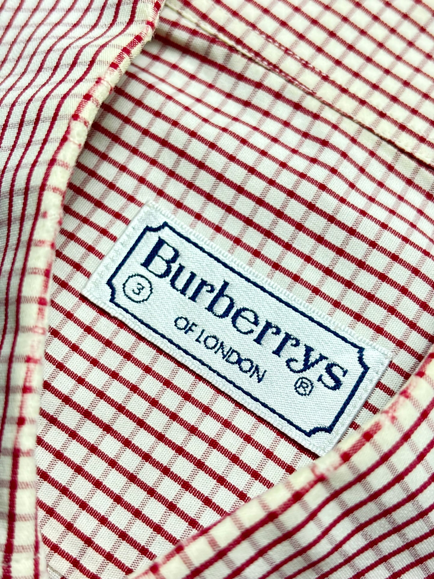 Camisa corta Burberrys vintage Loose Fit - Medium