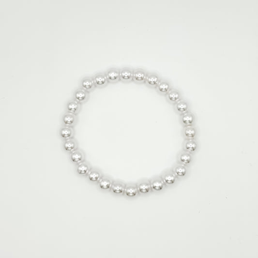 White Pearl Bracelet