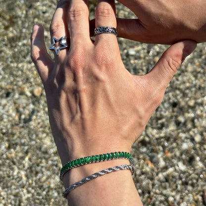 Emerald Aesthetic Bracelet